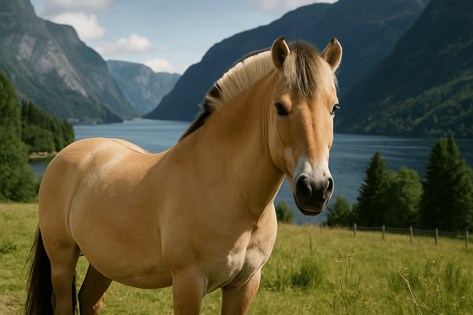Fjordpferd - Freizeitpferd Pferderasse
