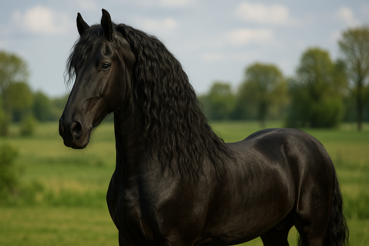 Friese - Showpferd Pferderasse