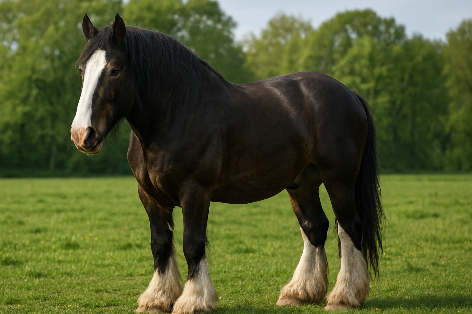 Shire Horse - Showpferd Pferderasse